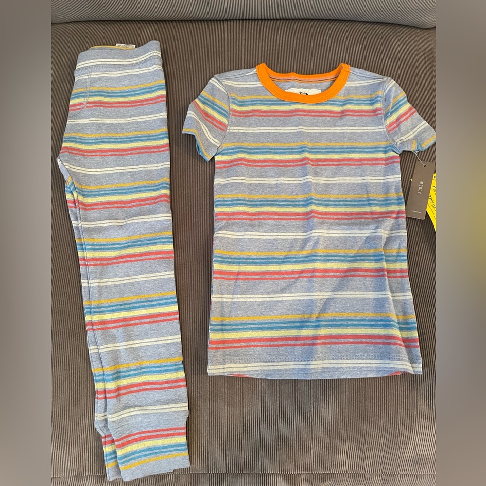 J Crew - Crewcuts Striped Pajama Set